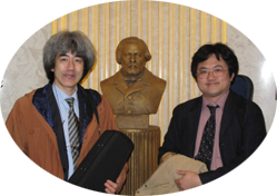 2007年チャイコフスキーコンクールにて菊田氏と高橋氏